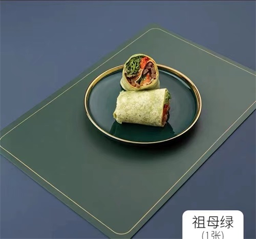 祖母綠西餐墊